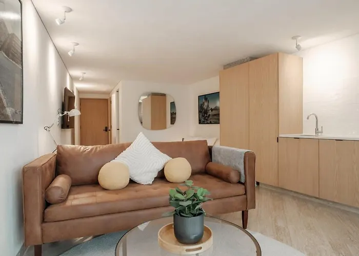 Modern Loft With Balcony & View Of Parque Appartamento Città del Messico