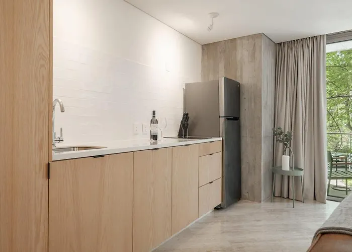 Modern Loft With Balcony & View Of Parque